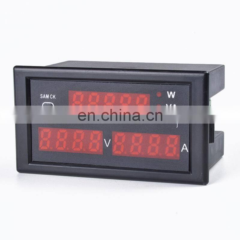 Power Meter DL69-2048 Multifunctional AC Voltmeter Ammeter Voltage Current Meter AC 80-300V Measure Tools Energy Meters