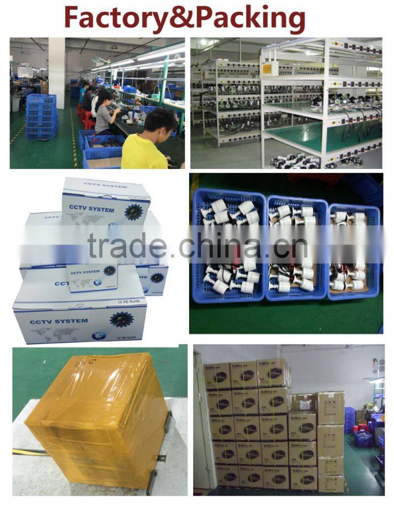 6pcs Array IR leds Onvif IP Dome Camera