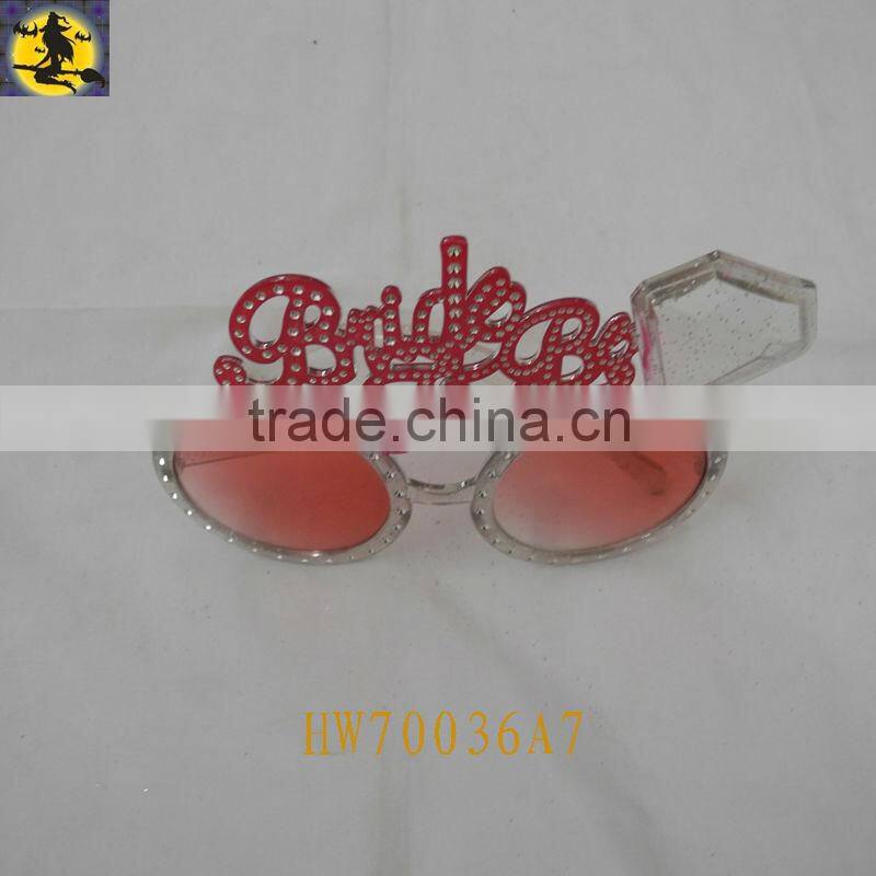 Fashion pellucid Mini Foot Stand Cheap Birthday Glasses