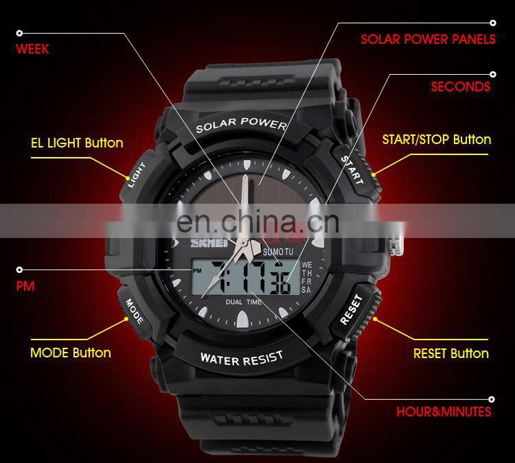mens waterproof skmei 1050 most popular custom watches brand watch digital military men watch