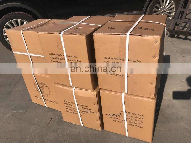 Commercial Portable Ventilation Fan Kitchen Exhaust Fan With Aluminum Blades