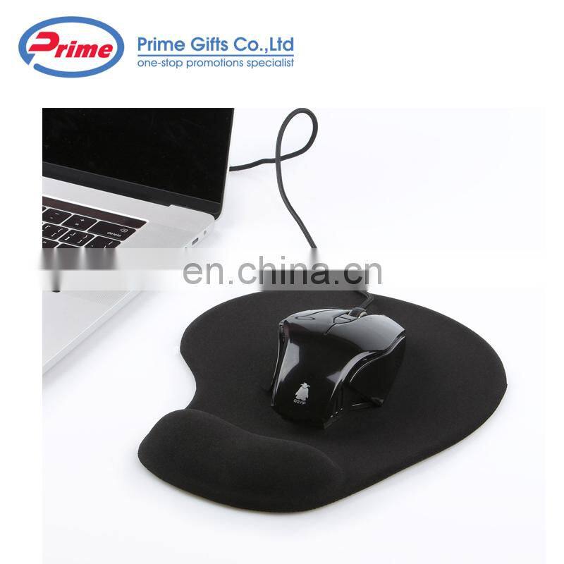 Budget Buy Custom Logo Printed Rubber Mouse Pad with Wrist Rest