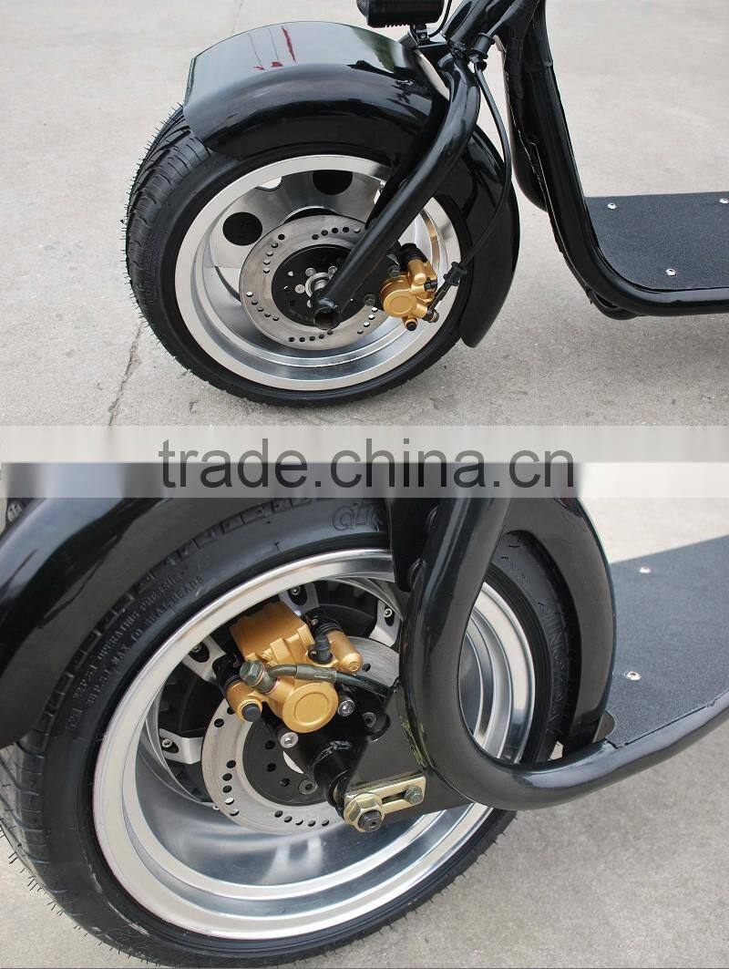 2016 Popular City Scooter 800W Two Wheels Electric Citycoco Self Balancing Motorcycle With Hydraulic Brake Function