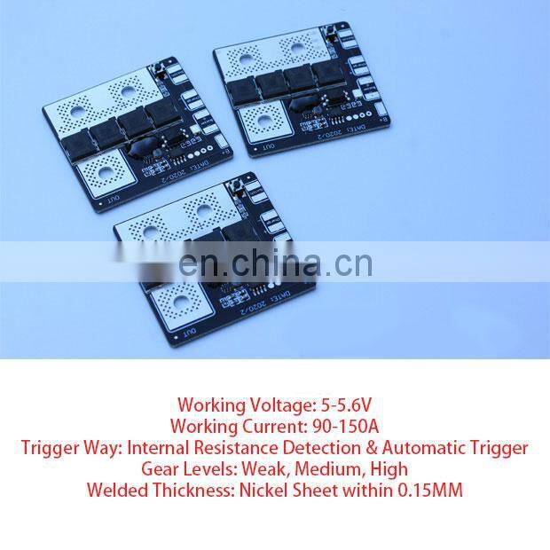 18650 Battery Spot Welder Board For Portable Spot Welding Machine Powered By Double Layer Capacitors