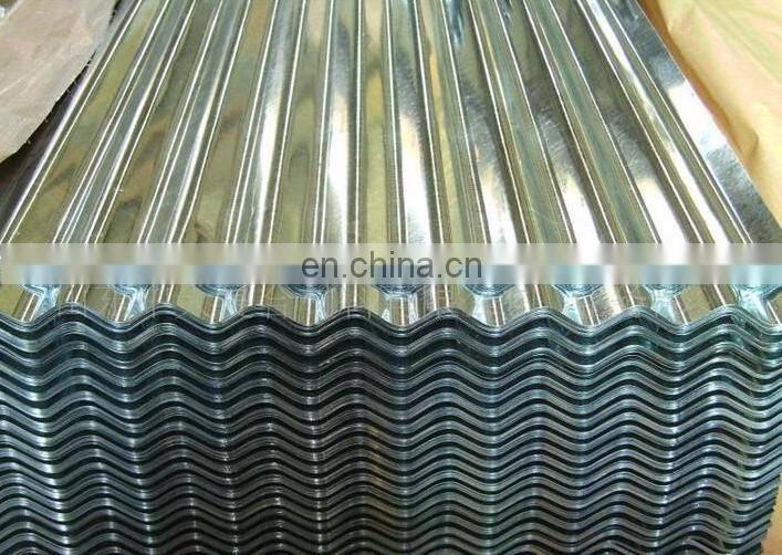 China Decorative Zinc Coated Color Roofing Corrugated Galvanized Steel Sheets