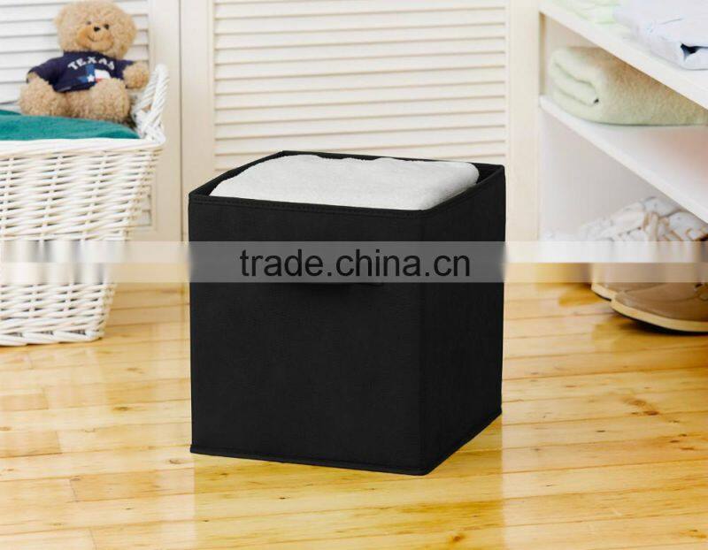 Household Non-woven Foldable Storage Cube Basket Bin set of 6