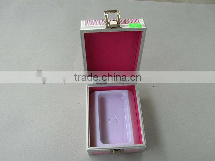 Fashionable promotional aluminum watch display case