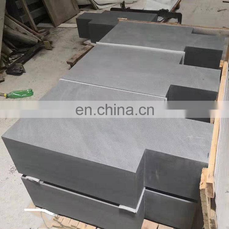 Natural Stone Tombstone black sandstone