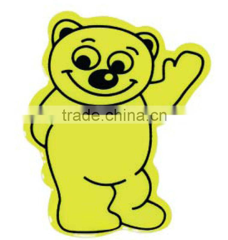 yellow reflective tape sticker customized printing