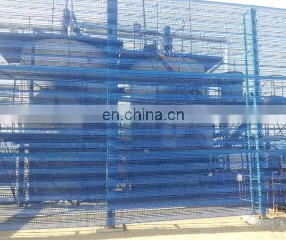 Factory direct sale perforated metal wind dust fence for port coast