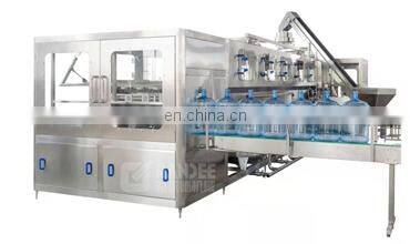 Automatic 5 gallon bottled water filling bottling machine line with water purification system