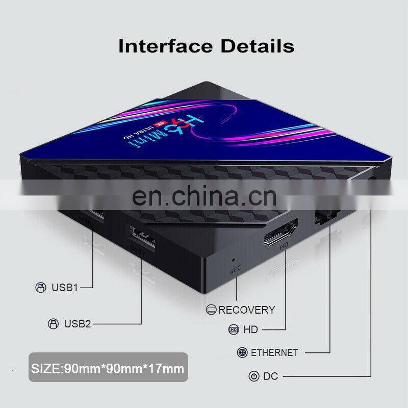 The latest Android 10.0 TV Box supports tiktok H96 Mini V8 RK3228A 1G/2G