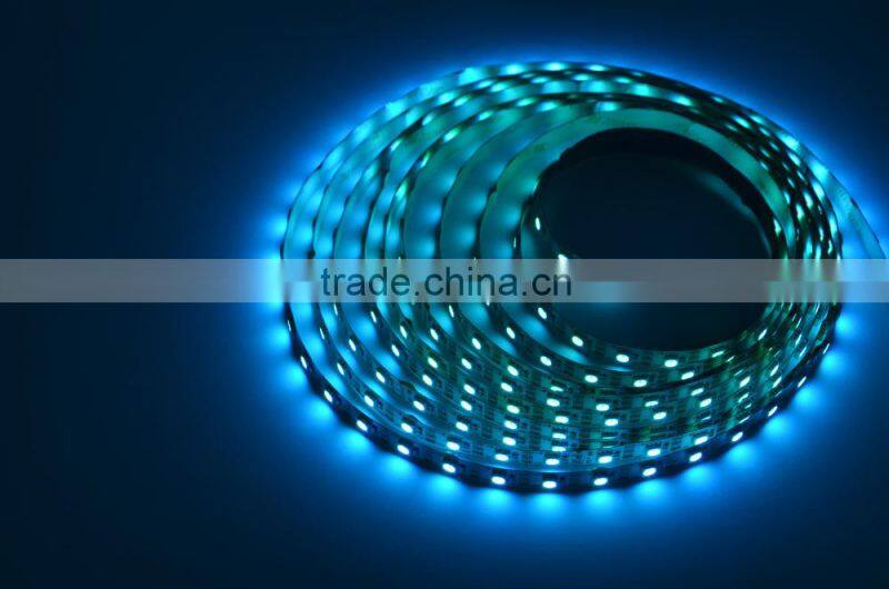 High quality fullcolor WS2812B addressable rgb led strip SMD5050 5V 12V 60leds