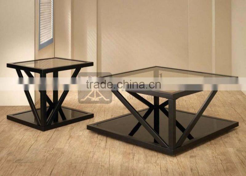 CT-084 Creative Design Glass Top Central Table