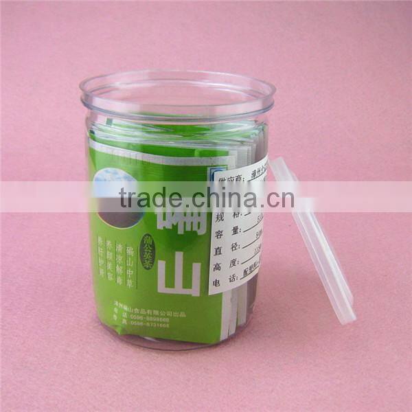 510ml easy open can with easy open aluminum cap and plastic lid