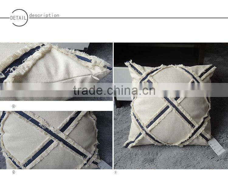 Handcrafted cotton decoration cushion for Home