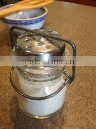 200ml spice/sault glass jar with cover and wire