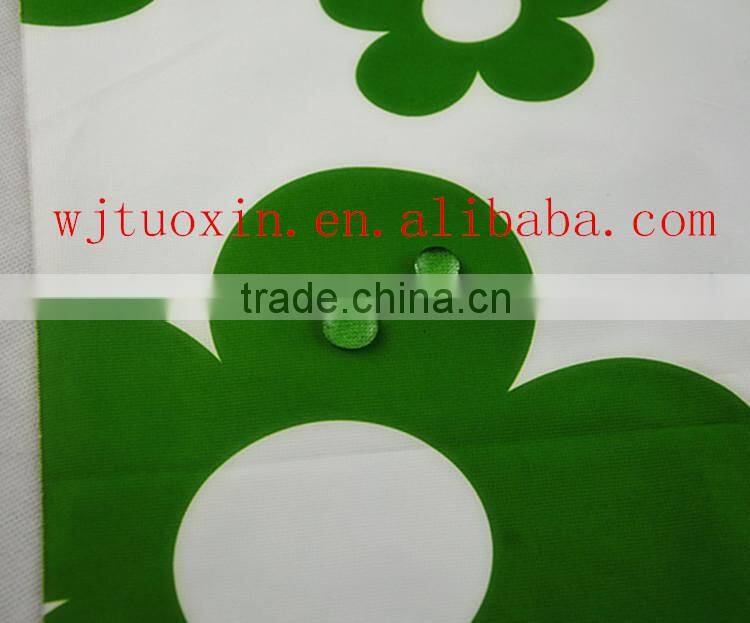 waterproof breathable moisture wicking floral printed honeycomb 228T taslon fabric for garment or bag