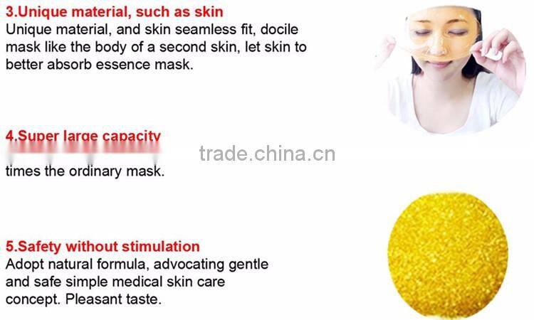 Crazy OEM Anti-wrinkle Gold Bio-Collagen Face Mask