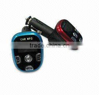 Fashion design hot selling new style car mp3 fm modulator with high quality