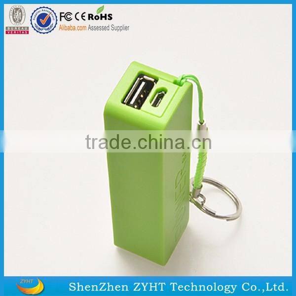 Hot diy portable power bank 2600mah lipstic power bank
