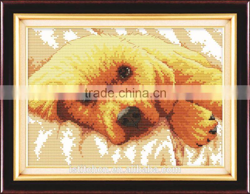 Lovely Dog cross stitch kits india