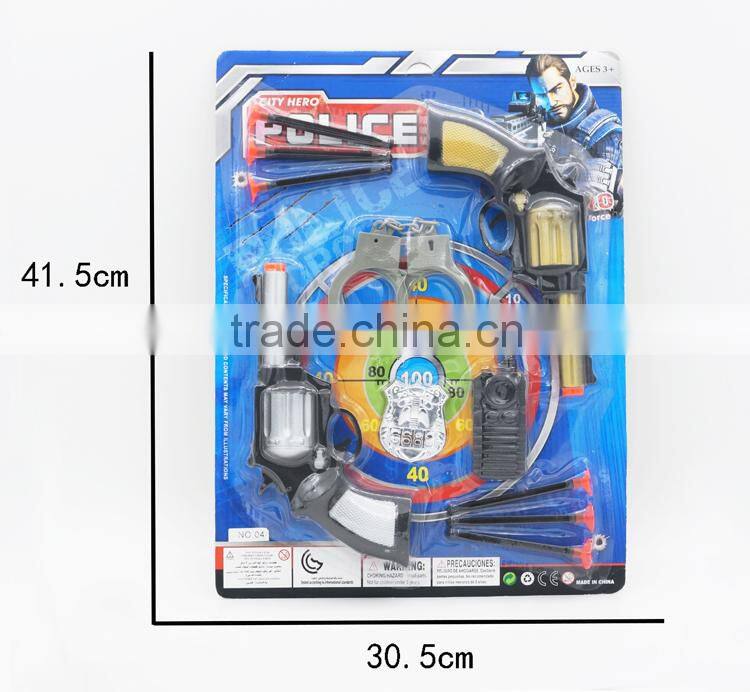 Funny police set kids police toys