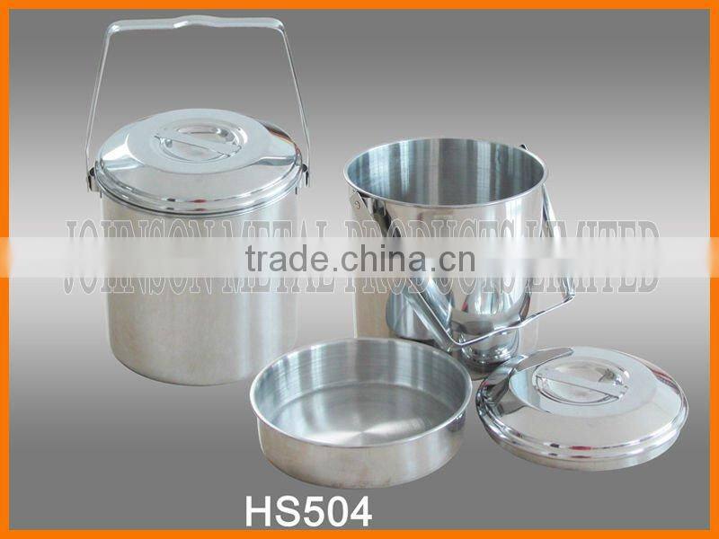 Stainless Steel Single Food Carrier