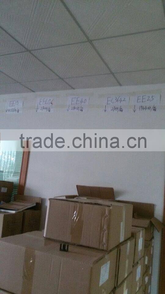 EI28 Mn-Zn high frequency transformer ferrite core PC40