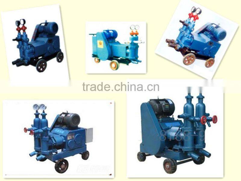 Double fluid mortar pump HUB 6 type/Duplex fluid pump HUB 6 from hebei China