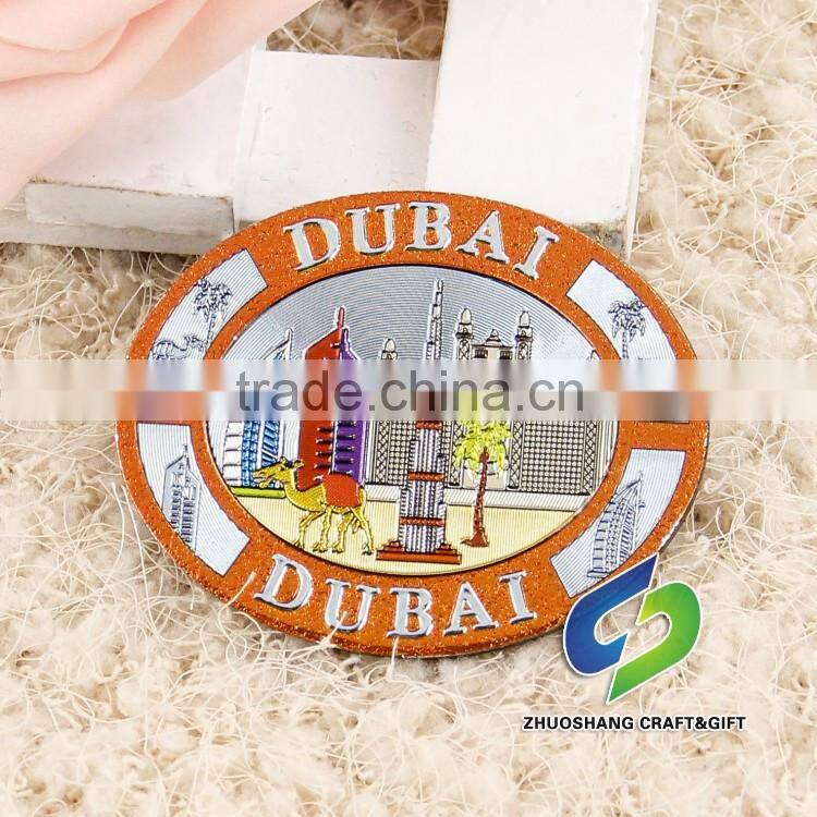 3D Aluminium Foil Fridge Magnet/Souvenir fridge magnet/Creative fridge magnet