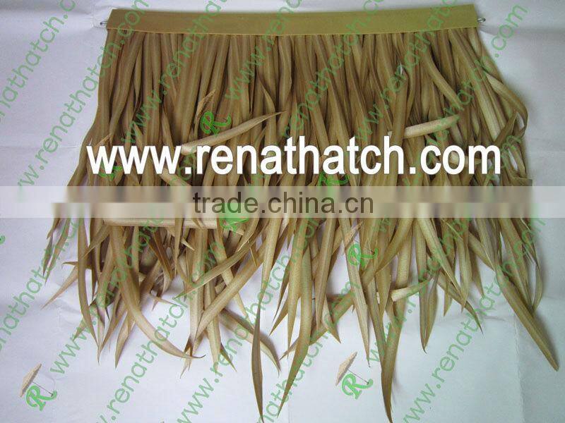 100% fire resistant synthetic thatch