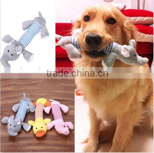 Fashion Pet Plush Sound Chew Squeaker Squeaky Toy New