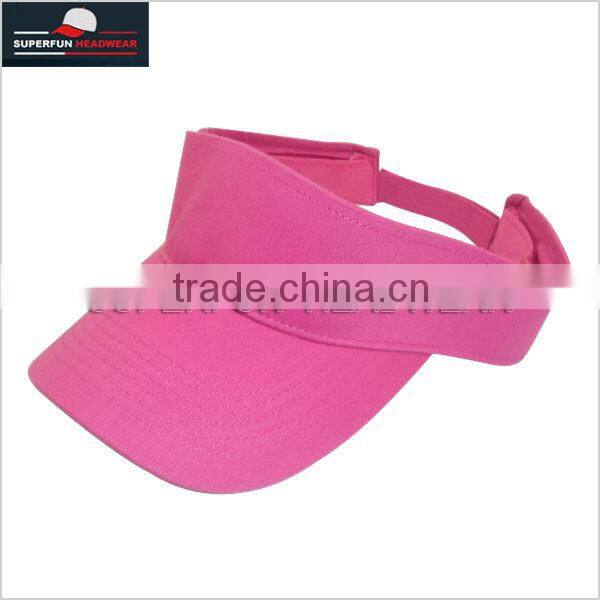 elastic back cotton truck sun visor