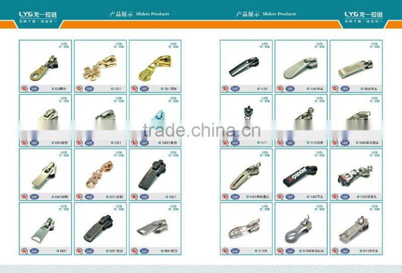 custom Single lock OEM price zipper puller Garment Accessories