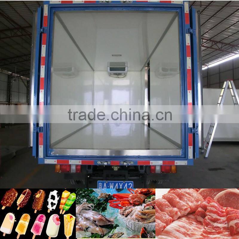 Metal trunk insulated and refrigeration truck body