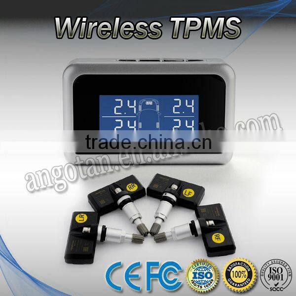 12V Stable Performance Internal TPMS for Vehicles with Screen Digital Display Tire Pressure Monitoring System