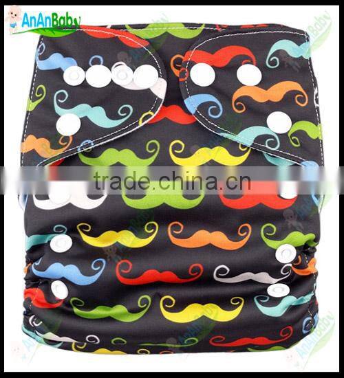 Cuties Cartoon Character All In One Comfortable Best Baby Cloth Diapers