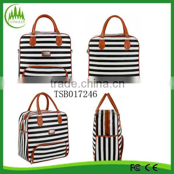 High Quality Leisure Sports PU Wholesale Leather Travel Bag Foldable