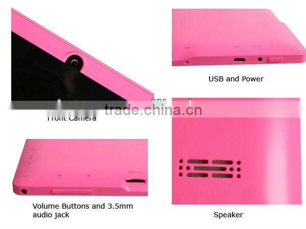 7"inch q88 boxchip a13 android games download tablet pc