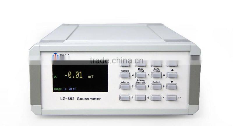 LINKJOIN LZ-652 Gauss meter desk type gaussmeter telsa meter gaussmeter manufacture trade assurance supplier