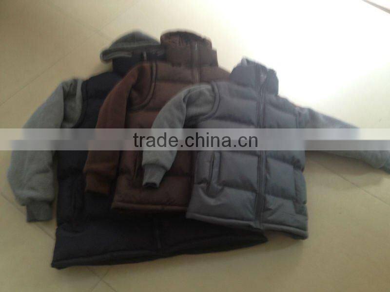 2012 new boys fashion PVC coated waterproof snowker winter jackets with hoody