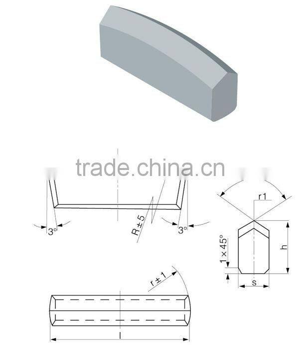 High quality tungsten carbide drill tips