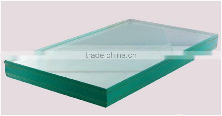 6mm+0.76mm+6mm double glazing tempered laminated glass manufacturer price