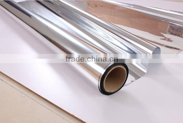 self adhesive film full body sliver mirro with size 1.52x30m each roll