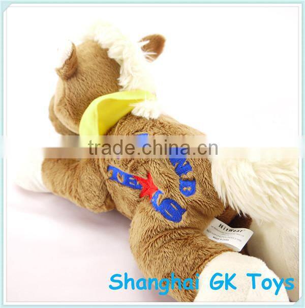 Cute Mascot Custom Plush Horse