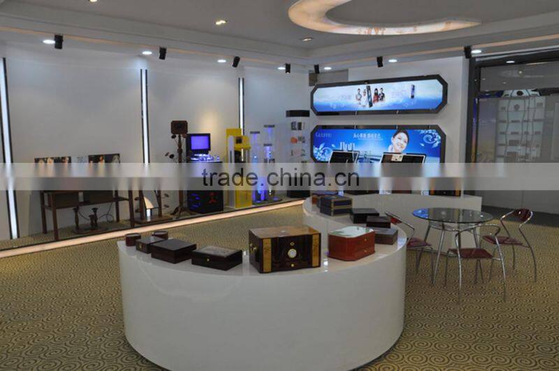 Unfinished Pine Wood Table With 4 Drawer