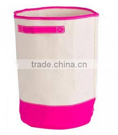 First Class Quality Round Canvas Laundry Bag