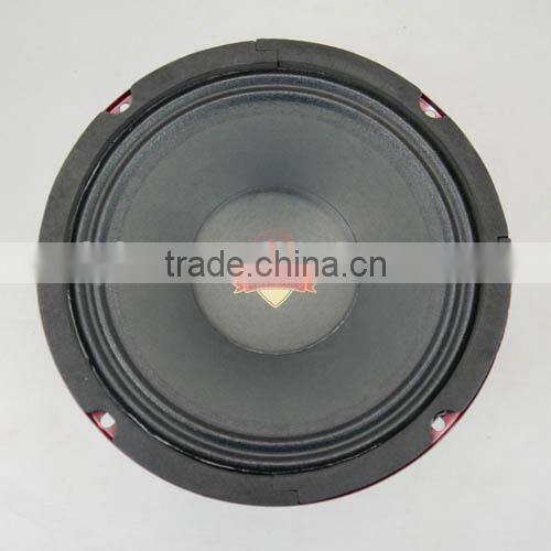 SW-8R Red Iron Frame 8INCH Loudspeaker, 800W 4OHM CAR SPEAEKR