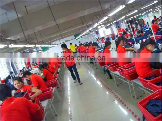 2015 Lovely design cotton lace top with Double Ruffle jeans pants Clothing sets